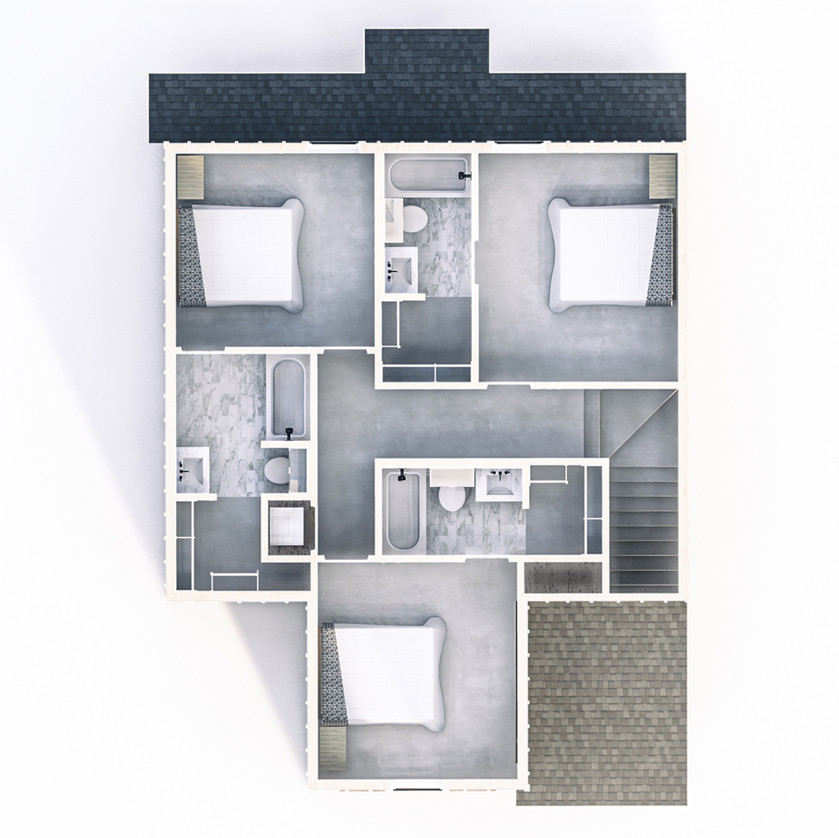 Palmetto 2nd Floor 4 Bedroom
